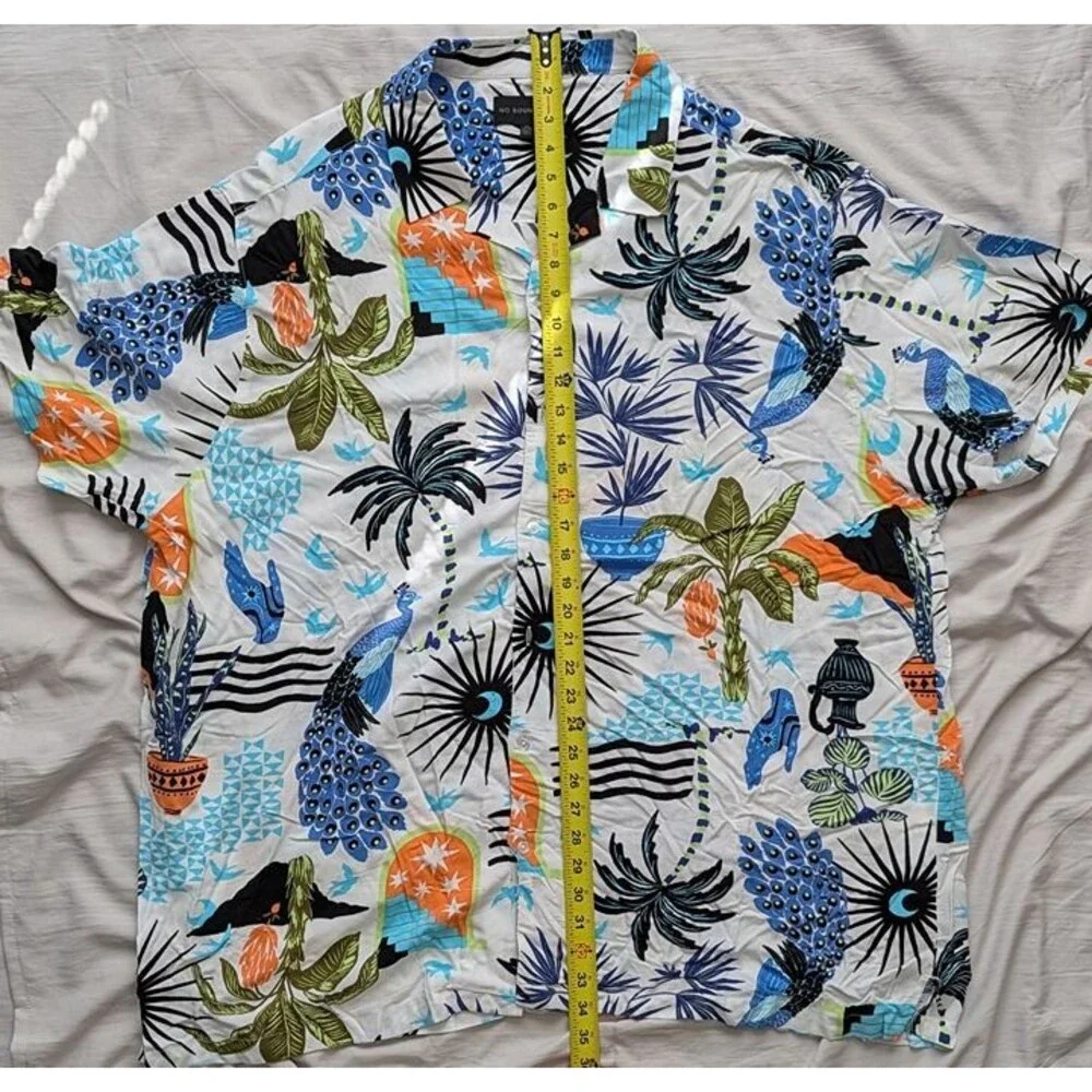 Mens No Boundaries Camp Shirt - Picture 2 of 4